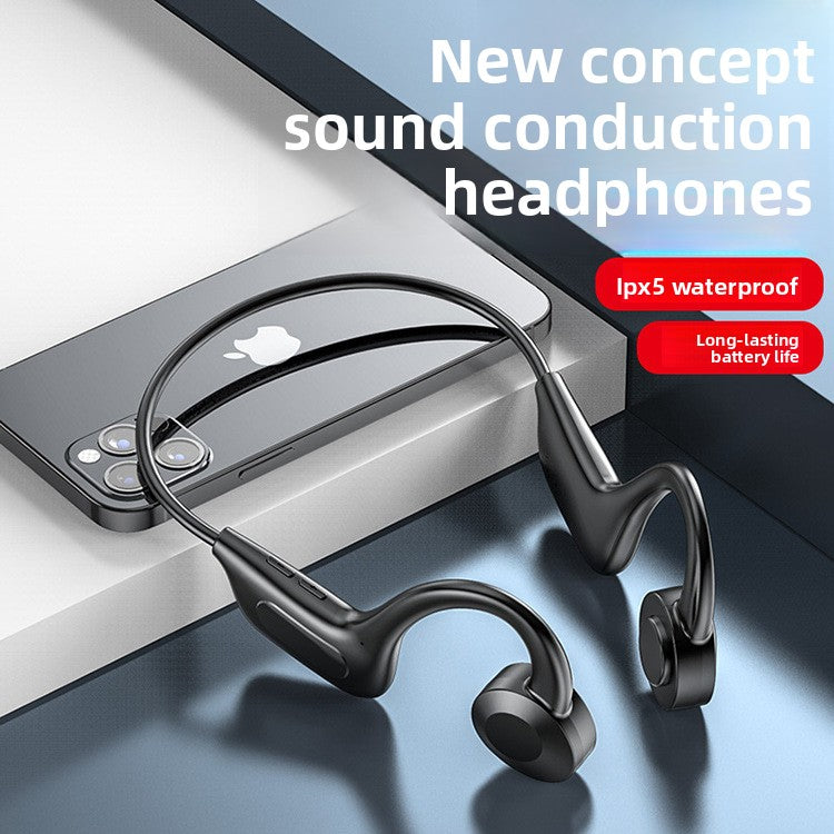 Wireless Air Conduction Bluetooth Earphones with Long Battery Life