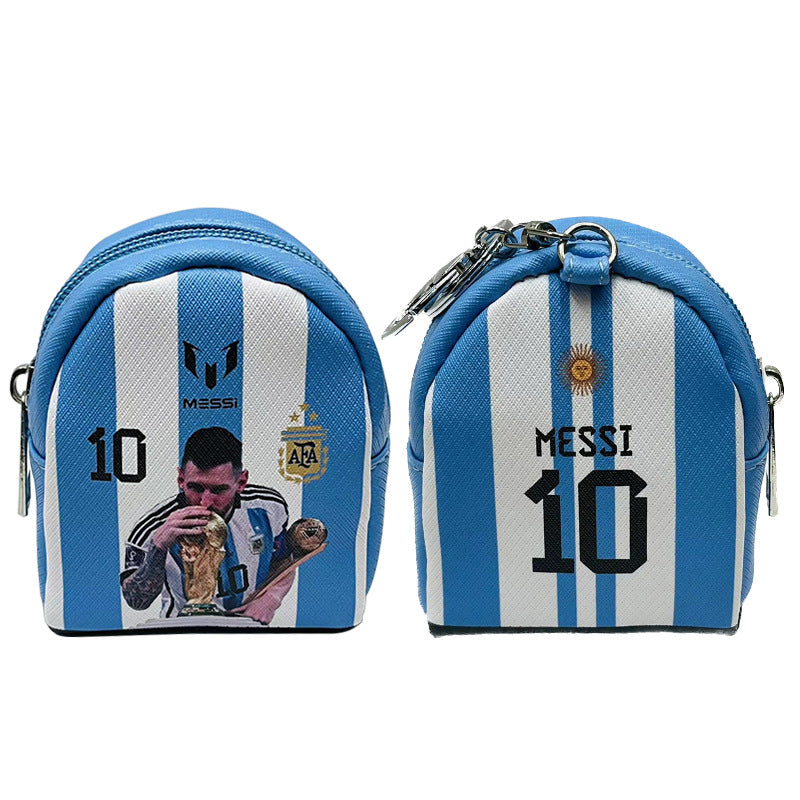 Football Team Coin Purse Key Storage