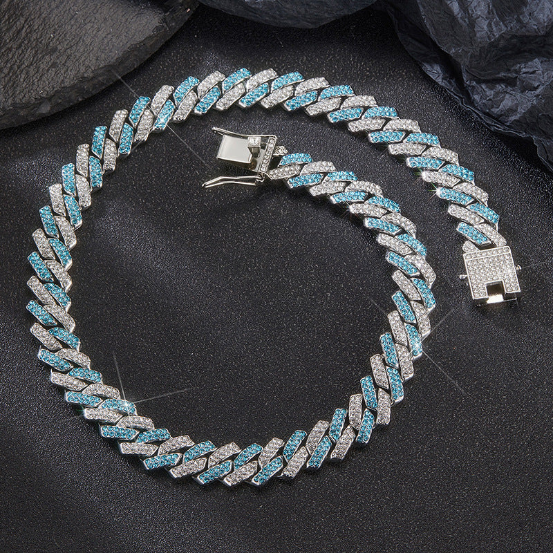 Diamond Cuban Chain Necklace Hip Hop Jewelry